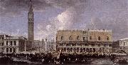 CARLEVARIS, Luca View of the Wharf from the Bacino di San Marco g Germany oil painting artist
